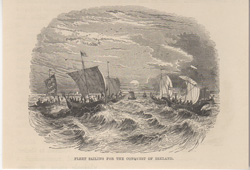 FLEET SAILING FOR THE CONQUEST OF IRELAND